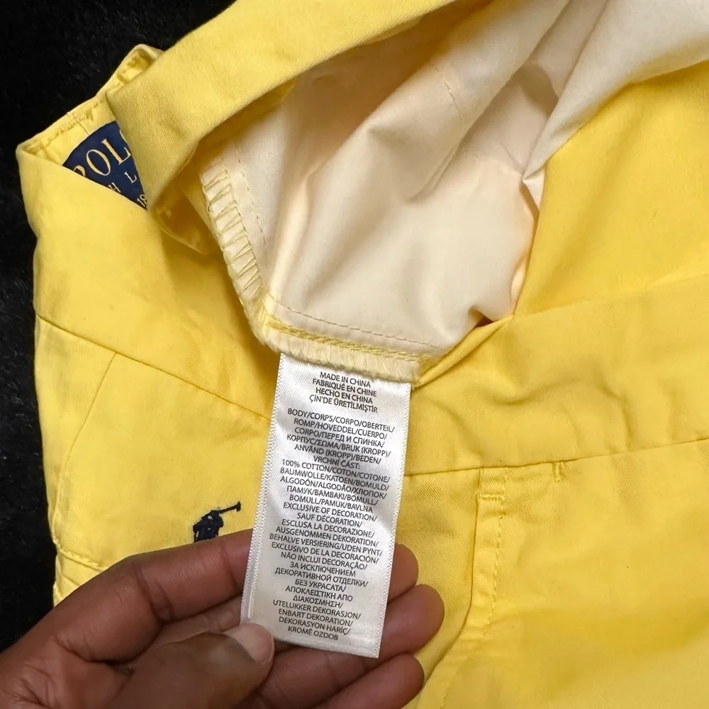 POLO Ralph Lauren Yellow Shorts